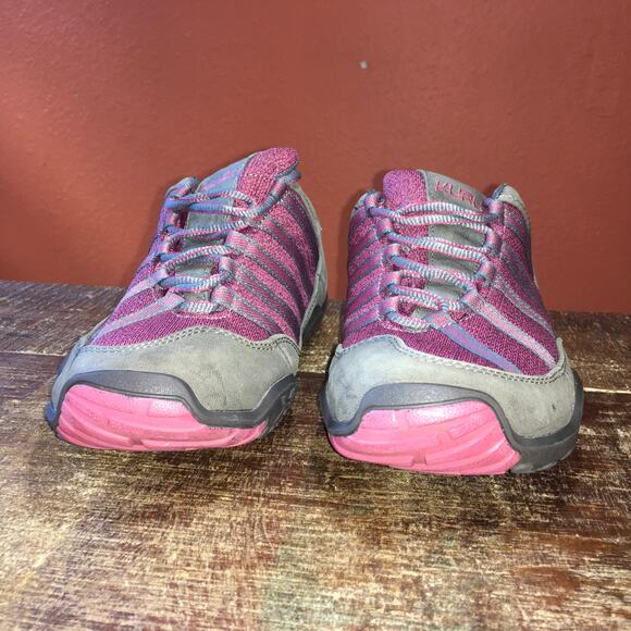 KURU Chicane Sneaker Womens 8.5 Wide Grey Pink Hiking Shoe Walking Gorpcore - Picture 3 of 9